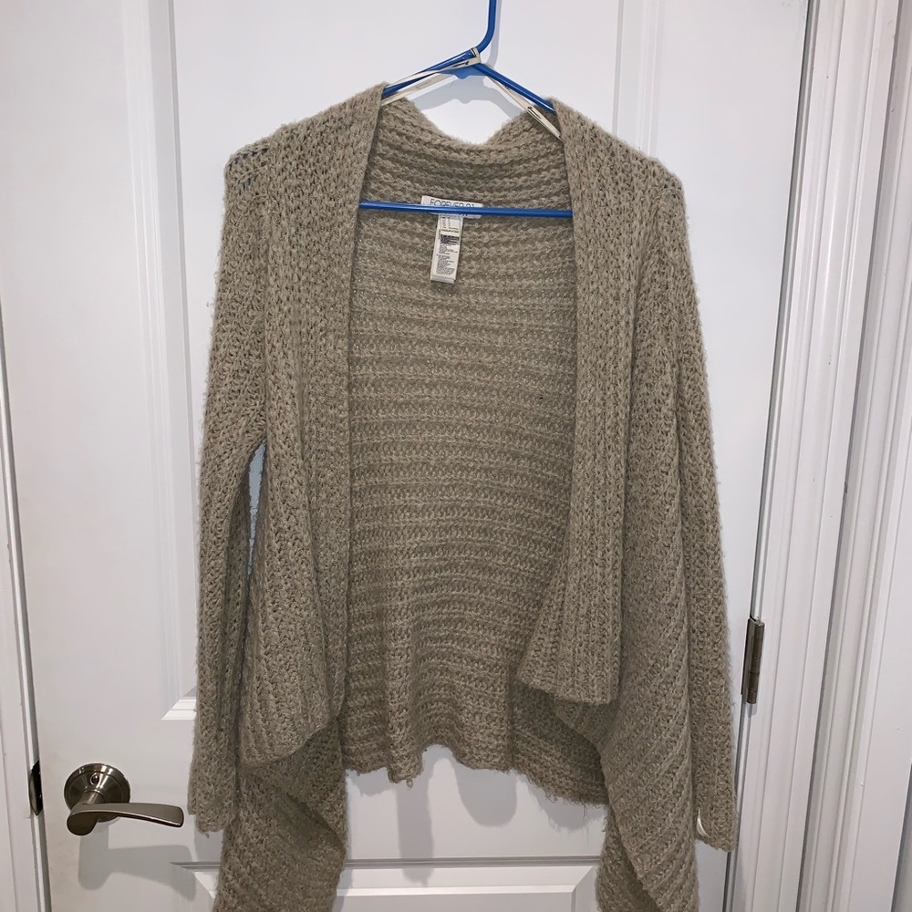 Forever 21 oatmeal cardigan